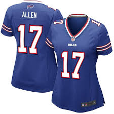 Auch kleinere artikel wie eine tröte oder witzige sticker gibt es hier. Women S Nike Josh Allen Royal Buffalo Bills Game Jersey
