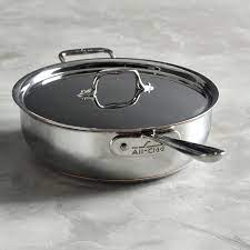 All Clad Copper Core Essential Saute Pan Williams Sonoma
