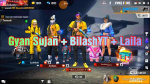 Raistar funny gameplay & shrey funny commentary? Gyan Sujan Bilash Yt Laila Op Gameplay Freefire Love To See Together Youtube