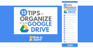 Google drive is a file storage and synchronization service developed by google. 13 Tips To Organize Your Google Drive Suls036 Shake Up Learning
