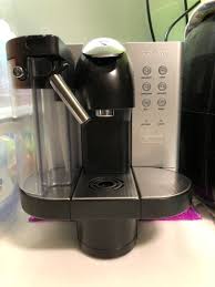 Large high street chains including costa and starbucks also sell their popular beans both online and on the magimix nespresso pixie coffee machine is one of our favourites for a couple of reasons. Nespresso Delonghi Lattissimo Coffee Machine Tv Home Appliances Kitchen Appliances Coffee Machines Makers On Carousell