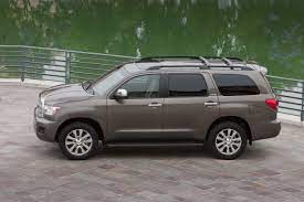 2019 toyota sequoia platinum in blizzard pearl with redwood interior. 2017 Toyota Sequoia Review Ratings Specs Prices And Photos The Car Connection