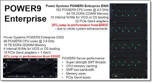 Power9 Enterprise E950 And E980 Information Aixpert Blog