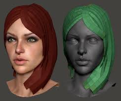 Imm Hair Jnasconeart 01 Zbp Zbrush Hair Stripping Character Modeling