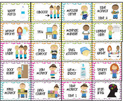 Classroom Jobs Printable Water Patrol Caboose Message Free