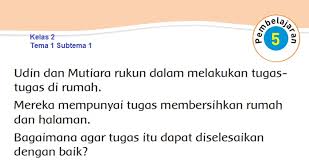 Kunci jawaban tema 1 kelas 3 pembelajaran 3 halaman 35. Materi Dan Kunci Jawaban Tema 1 Kelas 2 Halaman 35 36 37 38 Buku Tematik Pembelajaran