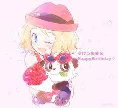 Serena And Pancham Cute Pokemon Pictures Pokemon Heroes Pokemon Characters