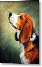 Beagle Dog Portrait By Olde Time Mercantile Beagle Art Dog Portraits Painting Dog Portraits