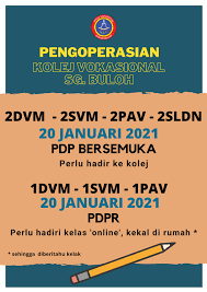Senarai terkini kolej vokasional (kv) di seluruh malaysia serta kursus pengajian yang ditawarkan. Kolej Vokasional Sungai Buloh