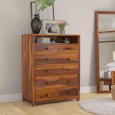 Shop our tall bedroom dressers selection from top sellers and makers around the world. Kodiak Rustic Solid Wood 6 Drawer Tall Bedroom Dresser