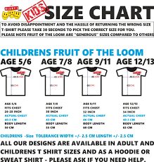 Child T Shirt Size Chart Uk Arts Arts