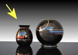 A wide variety of deco glass vase options are available to you, such as size, material, and commercial buyer. 1930 Fr Art Deco Black Glass Vase Art Deco Sculptures Bronze Clocks Vases