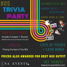 The best list of 1980s trivia questions and answers. Plantilla De 80s Trivia Party Postermywall
