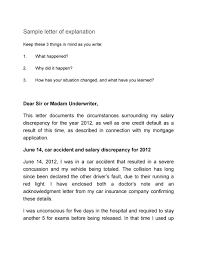 This letter is written in response to the request for explanation for. 48 Letters Of Explanation Templates Mortgage Derogatory Credit