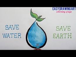 How To Draw Save Water Coloring Page How to draw save water save life drawing for competition. how to draw save water coloring page