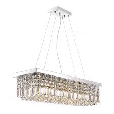 Awesome dining room chandelier ideas with dining room modern dining room chandeliers winning rectangular. Moooni Crystal Chandelier Lighting Modern Contemporary Rectangle Dining Room Kitchen Island Pendant Light Fixture L40 X W10 Buy Online In Fiji At Fiji Desertcart Com Productid 40712215