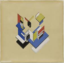 Theo Van Doesburg Christian Emil Marie Kupper Cornelis Van Eesteren Contra Construction Project Axonom Doesburg Museum Of Modern Art Paintings Art Prints