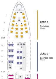 Thai Airways Seat Map 747 Live And Lets Fly