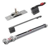 Rodillo de herrajes para puertas corredizas de madera con ...