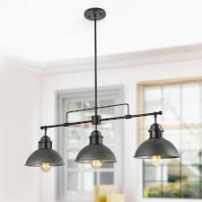 Melton 3 Light Kitchen Island Linear Pendant Kitchen Island Pendants Kitchen Lighting Kitchen Island Lighting