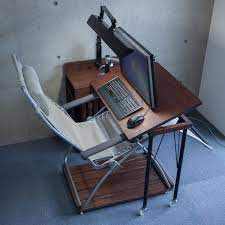 Drive medical recliner medical reclining chair with laptop table. Diy Of Pc Desk That Can Desk Work On Recliner Chair Life Design Edit ã‚¤ãƒ³ãƒ†ãƒªã‚¢ åŽç´ æœºã®è£…é£¾ ã‚¤ãƒ³ãƒ†ãƒªã‚¢ å®¶å…·