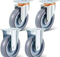 Amazon.com: Sacubee 4 Pcs 5 Inch Caster Wheels Replacement ...