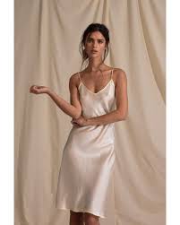 Silk Slip Dress Dita Champagne Slip Dress Silk Slip Dress Dresses