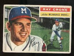 1956 Topps #76 Ray Crone Baseball card AB-2507