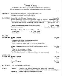 Printable Resume Template 35 Free Word Pdf Documents Download Free Premium Templates