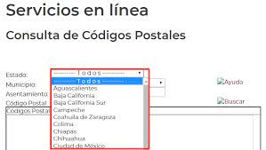 Consulta Los Codigos Postales De Mexico En 2 Click