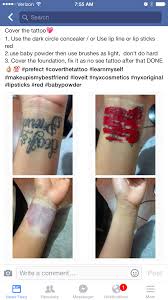 Tattoo Cover Up Covering Tattoos With Makeup Cover Up Tattoos Cover Tattoo
