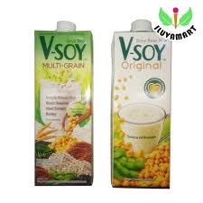 Perbedaan susu soya biasa dan susu formula soya. Jual V Soy Soya Bean Original Or Multigrain 1 Lt Vsoy Susu Kacang Halal Thailand Multiple Plant Based Goodness Di Lapak Iluvamart Bukalapak