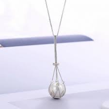 925 Solid Sterling Silver Pendant Setting Without Chain Pearl Etsy In 2021 Sterling Silver Pendants Pearl Cage Pendant Gold Chain Design