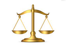 Transparent Scales Golden Scale Of Justice Gold - Clip Art Library