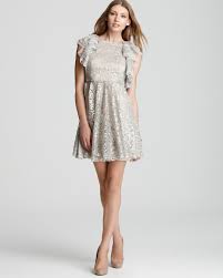 Bcbgmaxazria Lace Dress Cynthia Metallic Bloomingdale S Cocktail Dress Lace Metallic Lace Dress Lace Dress
