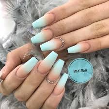 Matte Black And Blue Ombre Nails Pastel Ombre Blue With Matte Finish Ombre Acrylic Nails Matte Nails Design Blue Acrylic Nails