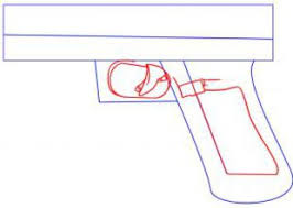 Pistole Zeichnen Lernen Schritt Fur Schritt Tutorial Zeichnen Leicht Gemacht