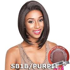 Isis Human Hair Blend Lace Front Wig Brown Sugar Silk