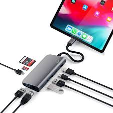 8 In 1 Usb C Hub For 2018 Ipad Air4 Pro 11 12 9 Gold Cherry