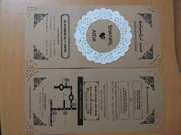 Full colour printing, back and front. Kad Kahwin Online Home Facebook