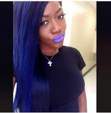 A super cool blue toned violet hair dye that can even give unbleached hair violet tones; Blue Hair Purple Hair Adore African Violet And Adore Indigo Blue Violet Hair Colors Hair Colour Inspiration Blue Hair