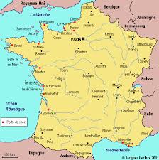 Les principales villes de france carte de france simple : France Principales Villes