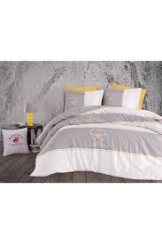 Fiorela hardal pamuk çift kişilik nevresim takımı wolly battaniye set. Polo Pamuk Saten Nevresim Takimi Cift Kisilik Etno Gri Beyaz Modelans