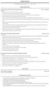 It also mentions the workshops and the training that the candidate has attended. Embedded Systems Resume Sample Mintresume