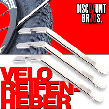Velo Fahrrad Reifenheber Werkzeug 3 Teilig Edelstahl Kenway Fahrzeug Velo Fahrrad Reparatur