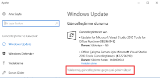 Windows 10 Mavi Ekran Hatasinin Cozumu Resimli Anlatim Windows 10 Ekran Mavi