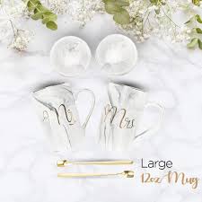 Kissing mugs set, exquisitely crafted two large cups, each with matching spoon, for him and her on valentines, birthday, anniversary, wedding, engagement or anytime a couple wishes by blu devil 1,952 $24 90 ($12.45/item) Engagement Gifts Bridal Shower Gifts For The Bride Gifts For Her Mr And Mrs Sign Coffee