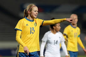 She was proud to lead the club to a league and cup double in her final campaign with the team. Amanda Ilestedt Poster 3697095 Celebposter Com