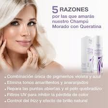Vitamins Champu Morado con Keratina