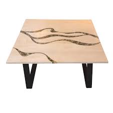 Hope you enjoy the story! Artisan Made Maple And River Rock Coffee Table At 1stdibs